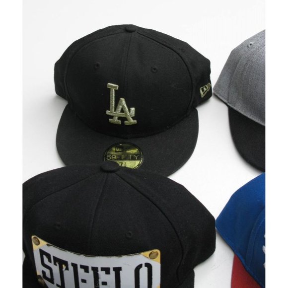 4 snapback fitted trucker baseball hats - Picture 4 of 7